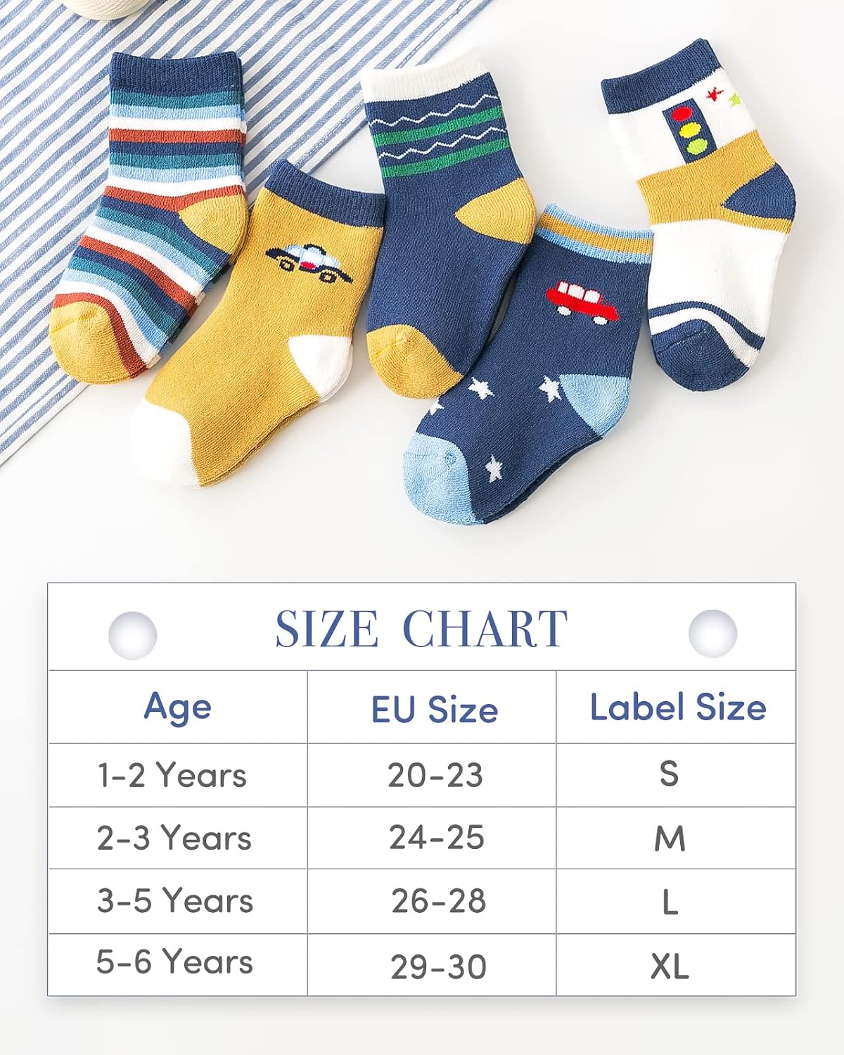 Detalle 2 de Adorel Thermosocken 5er-Pack Jungen