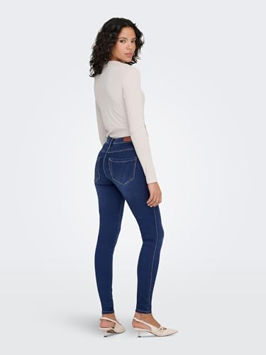 Detalle de ONLY NOS Damen ONLROYAL HW Skinny Jeans BB BJ13964 – Blau, XL (42/L32)