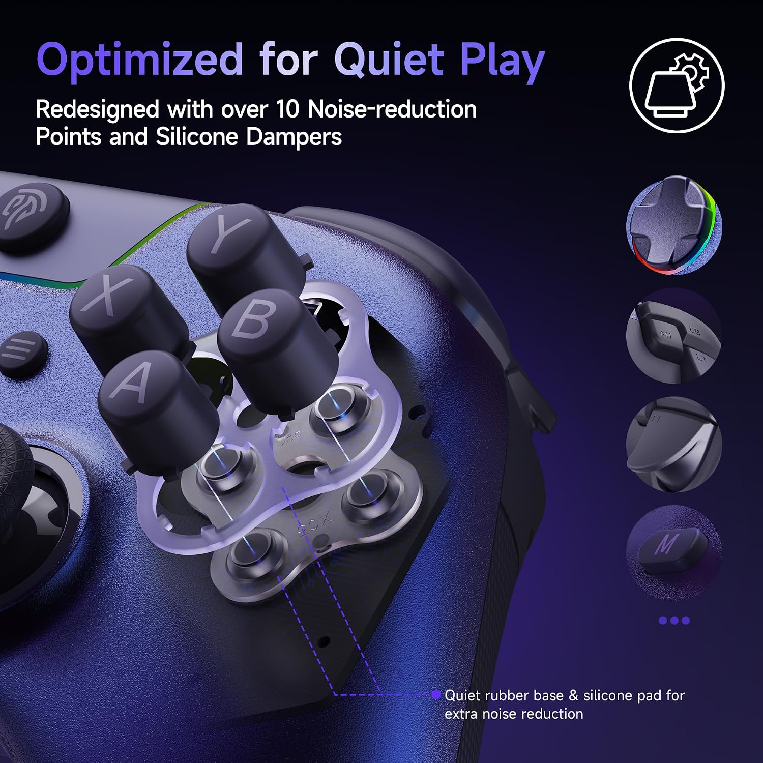 Thumbnail 4 de EasySMX X05 Pro wireless PC controller 1000mAh