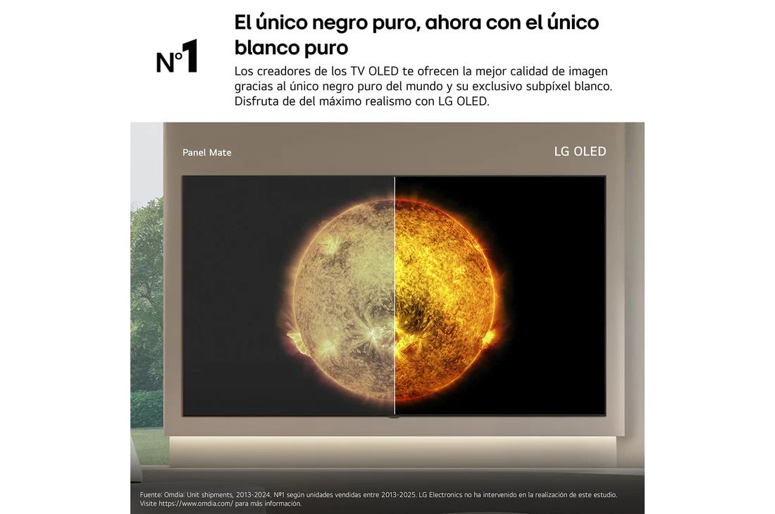 Detalle 2 de LG OLED55B6ELC: Smart TV OLED AI de 55'' (2026) con webOS 26 IA y Copilot