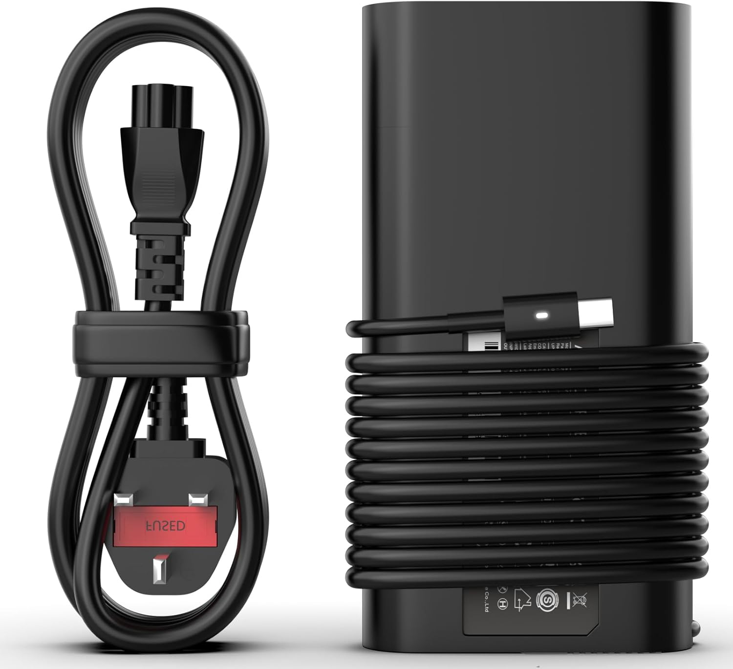 Thumbnail 6 de 65W USB-C Laptop Charger (Dell-compatible) with USB Type C connector and AC power cord