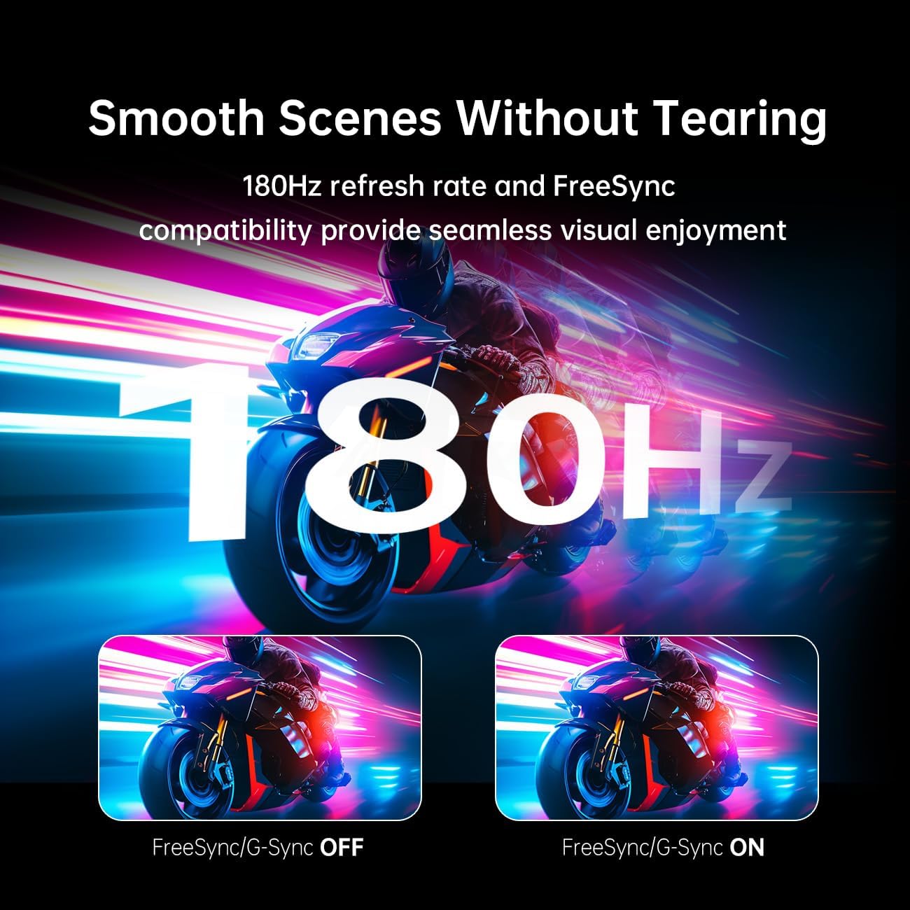 Thumbnail 1 de KTC 34 Inch Ultrawide Monitor H34S18S — 180Hz WQHD Curved Gaming Display