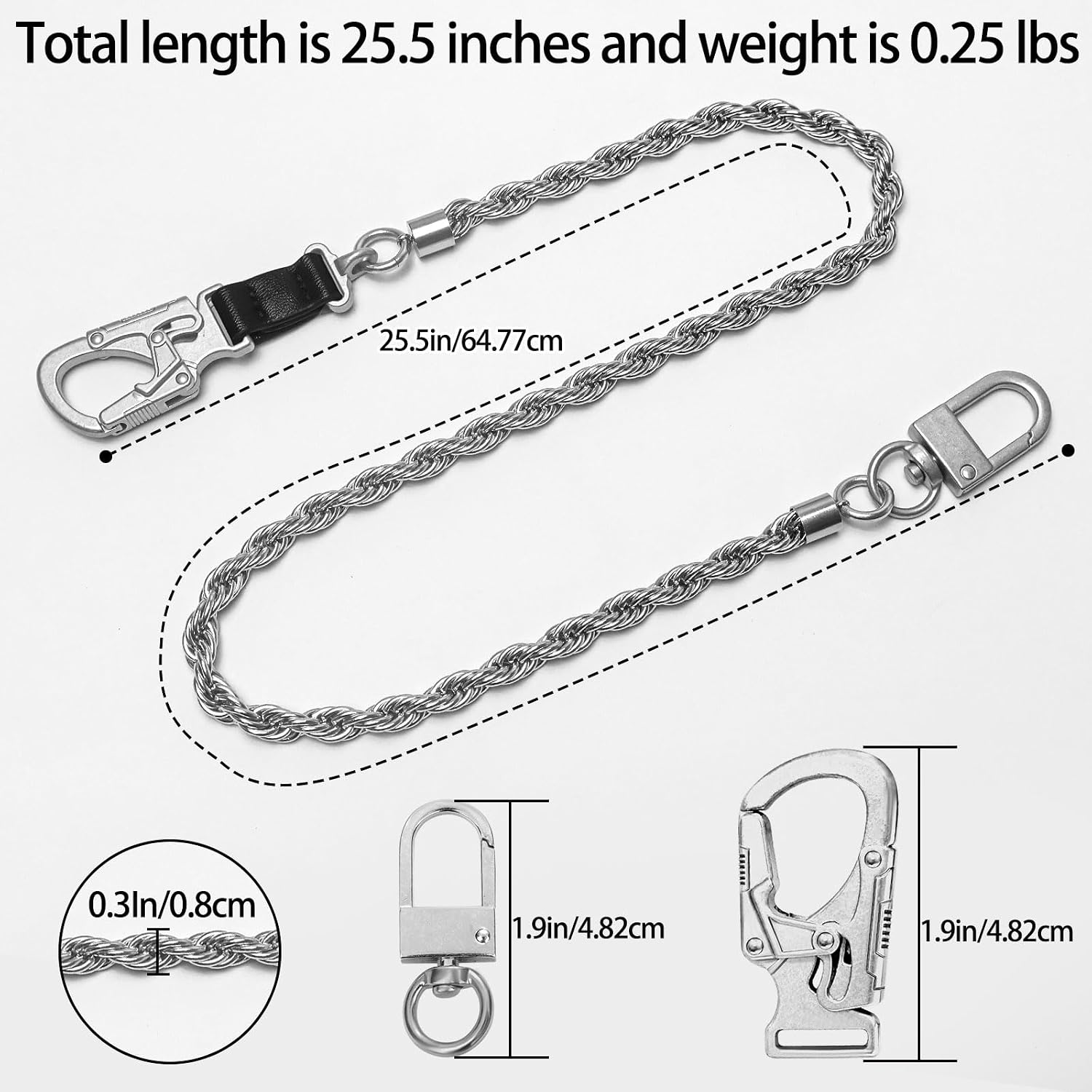 Thumbnail 4 de Ahiller wallet chain 64.7cm