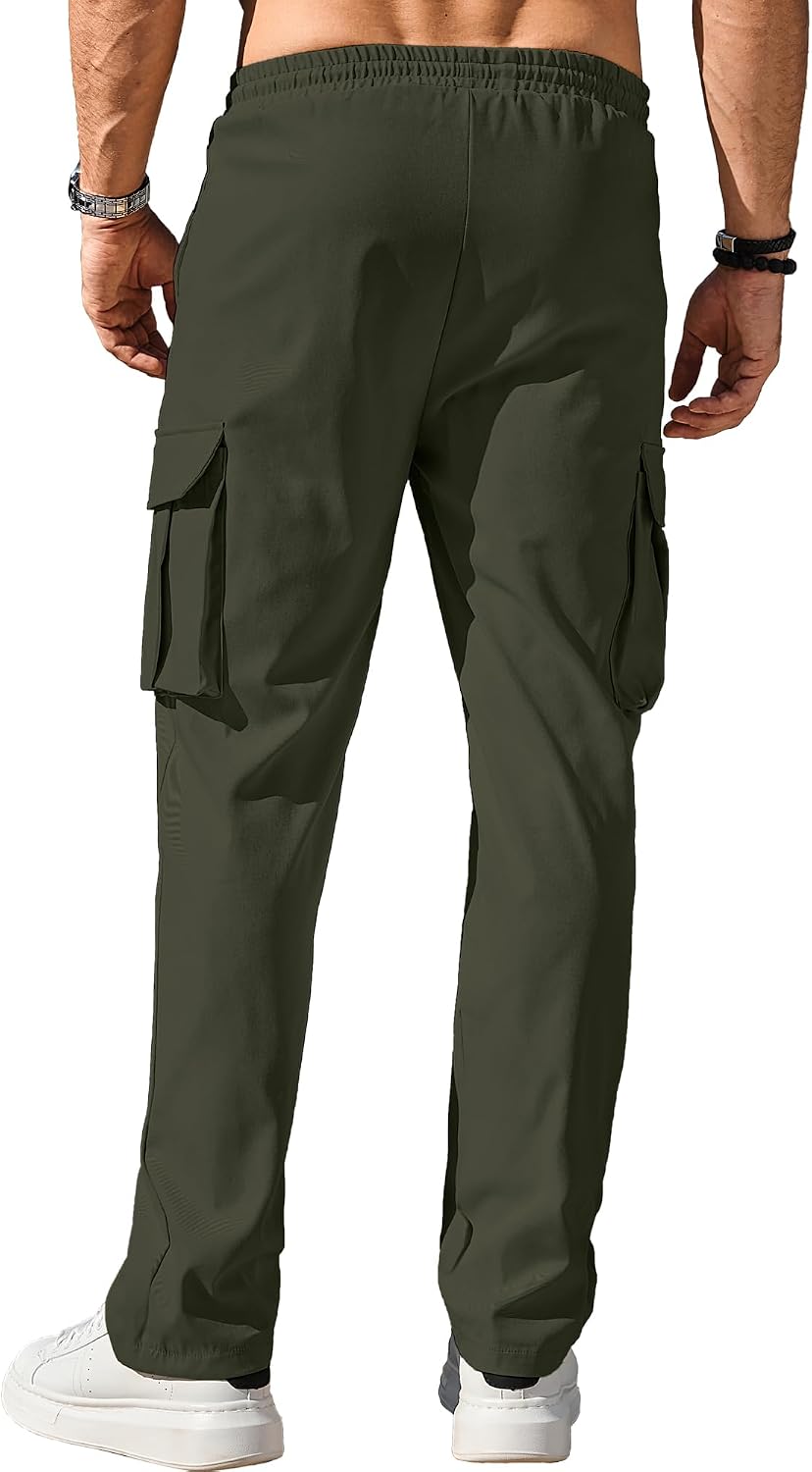 Detalle 1 de Comdecevis Men's Cargo Pants in Polyester
