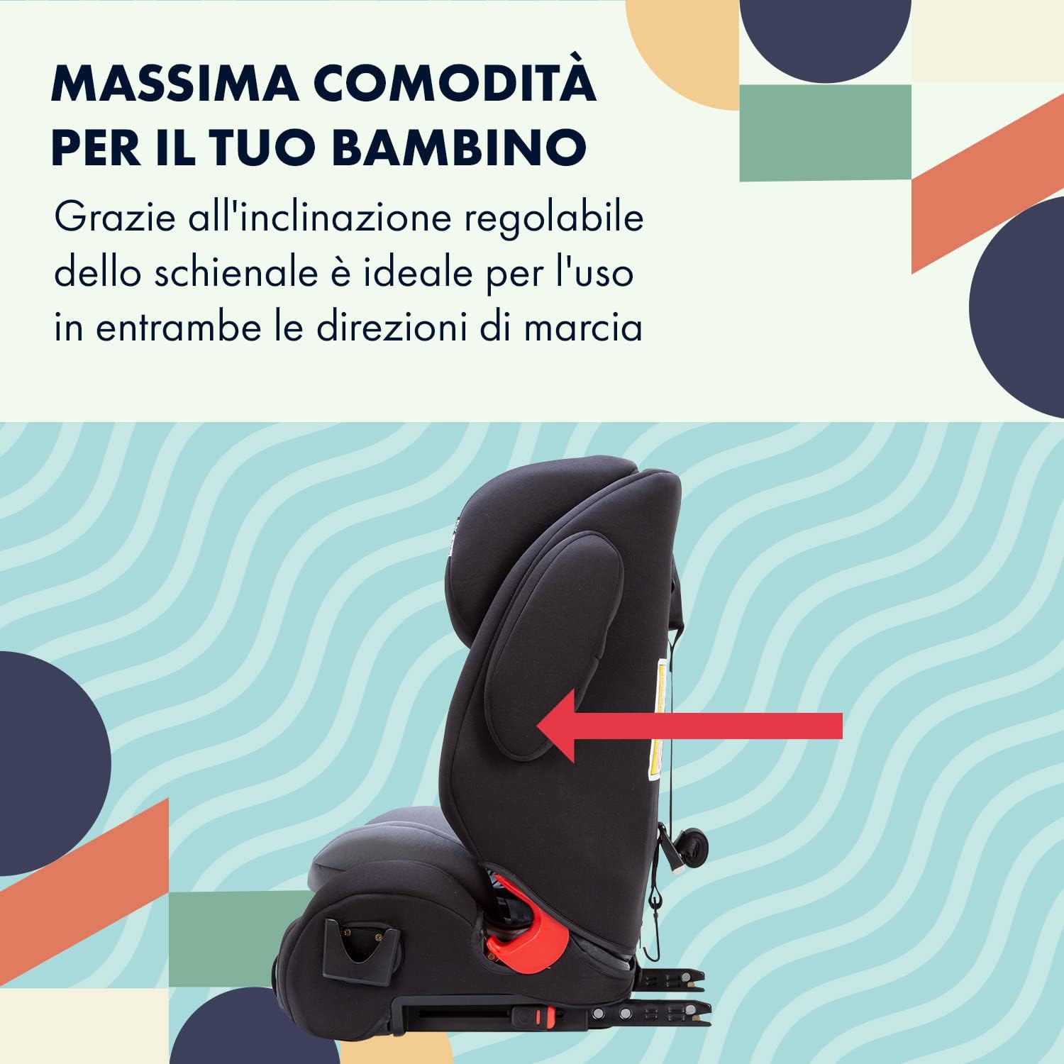 Detalle de Star Ibaby City Fix 668 seggiolino 1/2/3