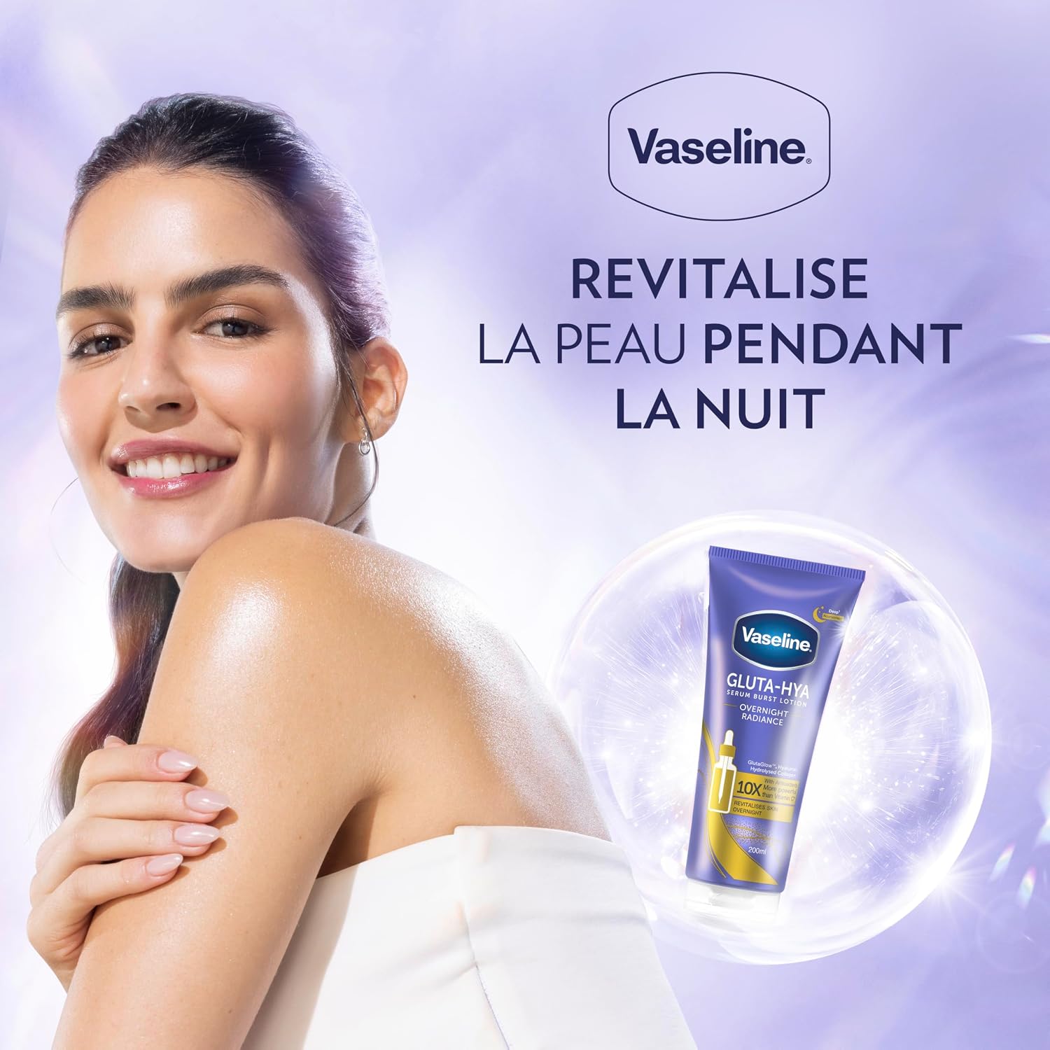 Thumbnail 3 de Vaseline Gluta-Hya Overnight Radiance 2×200 mL
