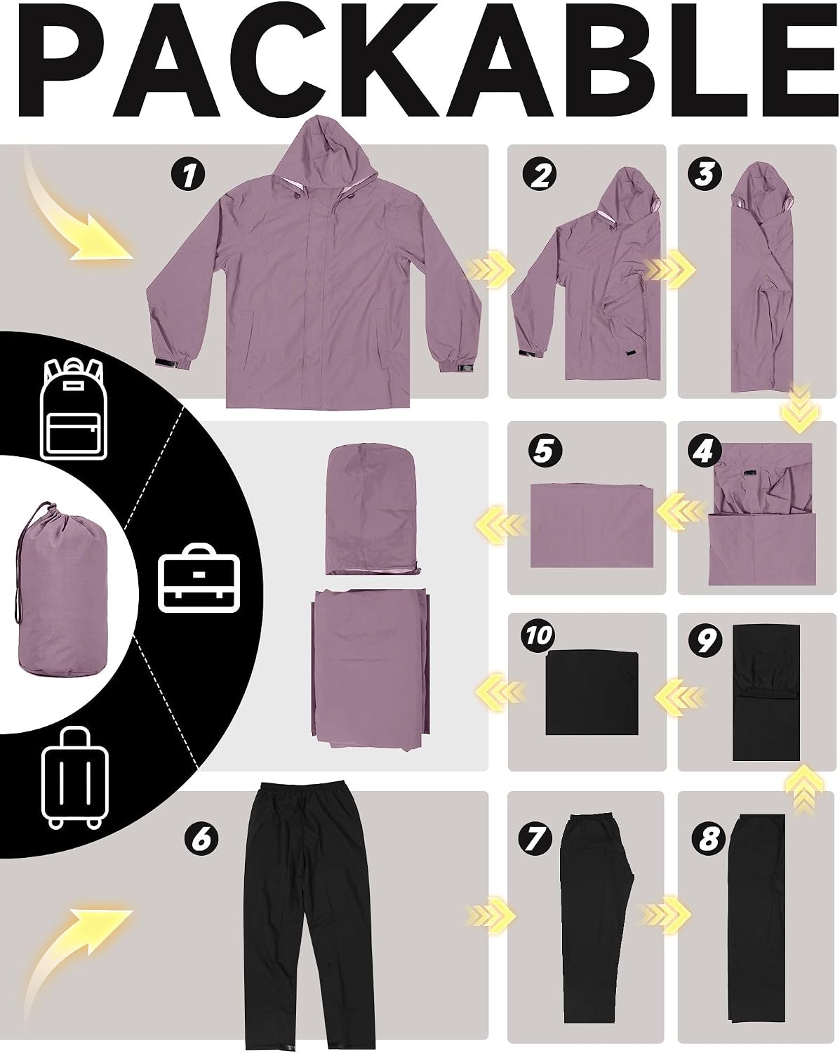 Thumbnail 4 de iCreek Rain Suit Waterproof 5000mm