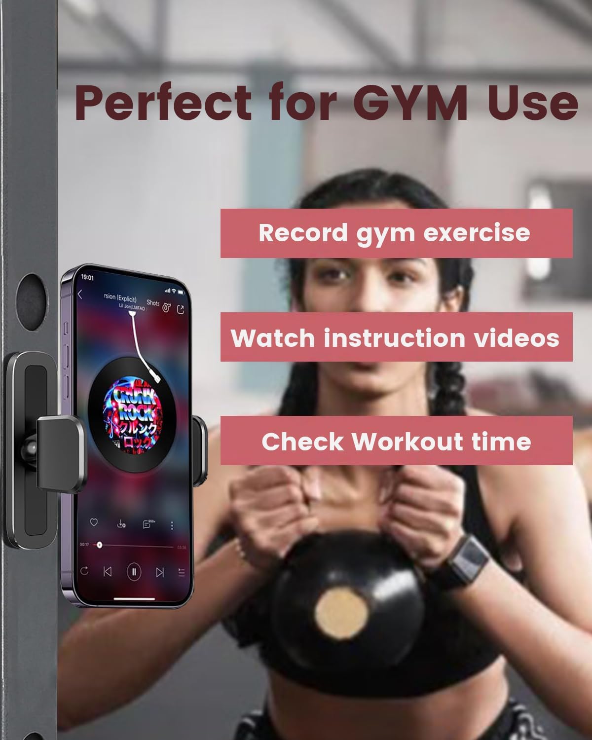 Thumbnail 4 de APPS2Car Handyhalterung Fitnessstudio für 4,7–6,5 Zoll