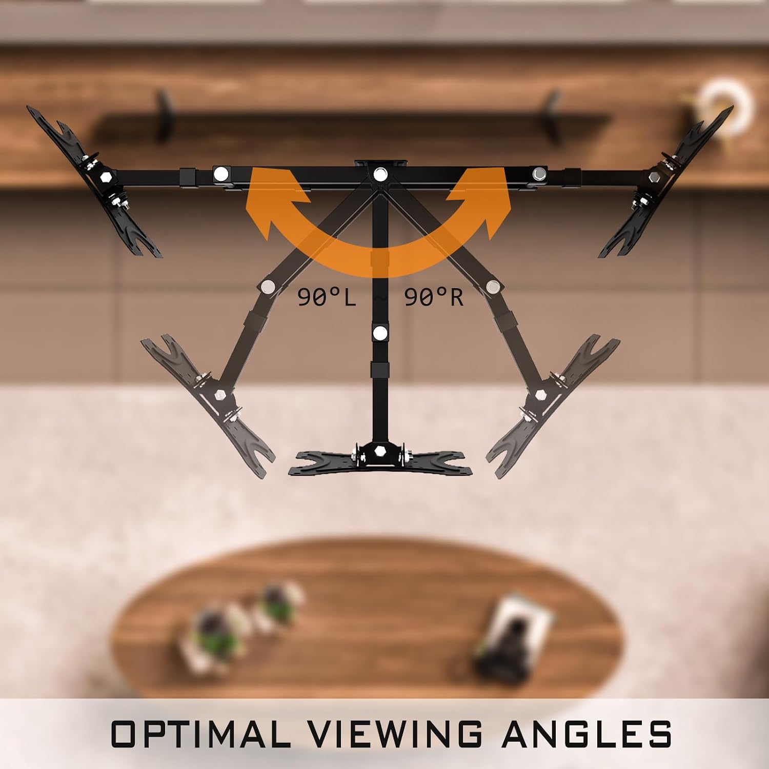 Detalle 2 de Muchen TV Wandhalterung 26–50'' 22 kg