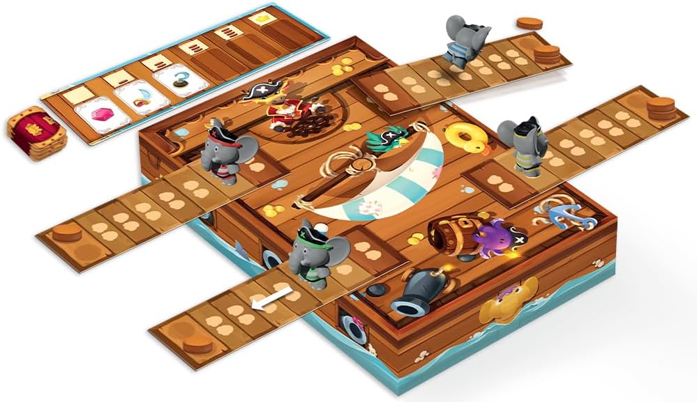 Thumbnail 1 de Cranio Creations Pirata Splash: caccia al tesoro per elefanti pirati (edizione in lingua italiana)