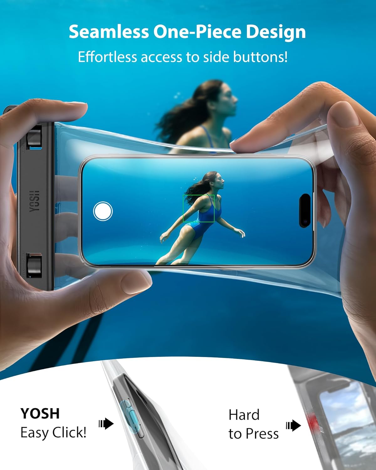 Detalle de YOSH Galleggiante custodia 7,5" per smartphone