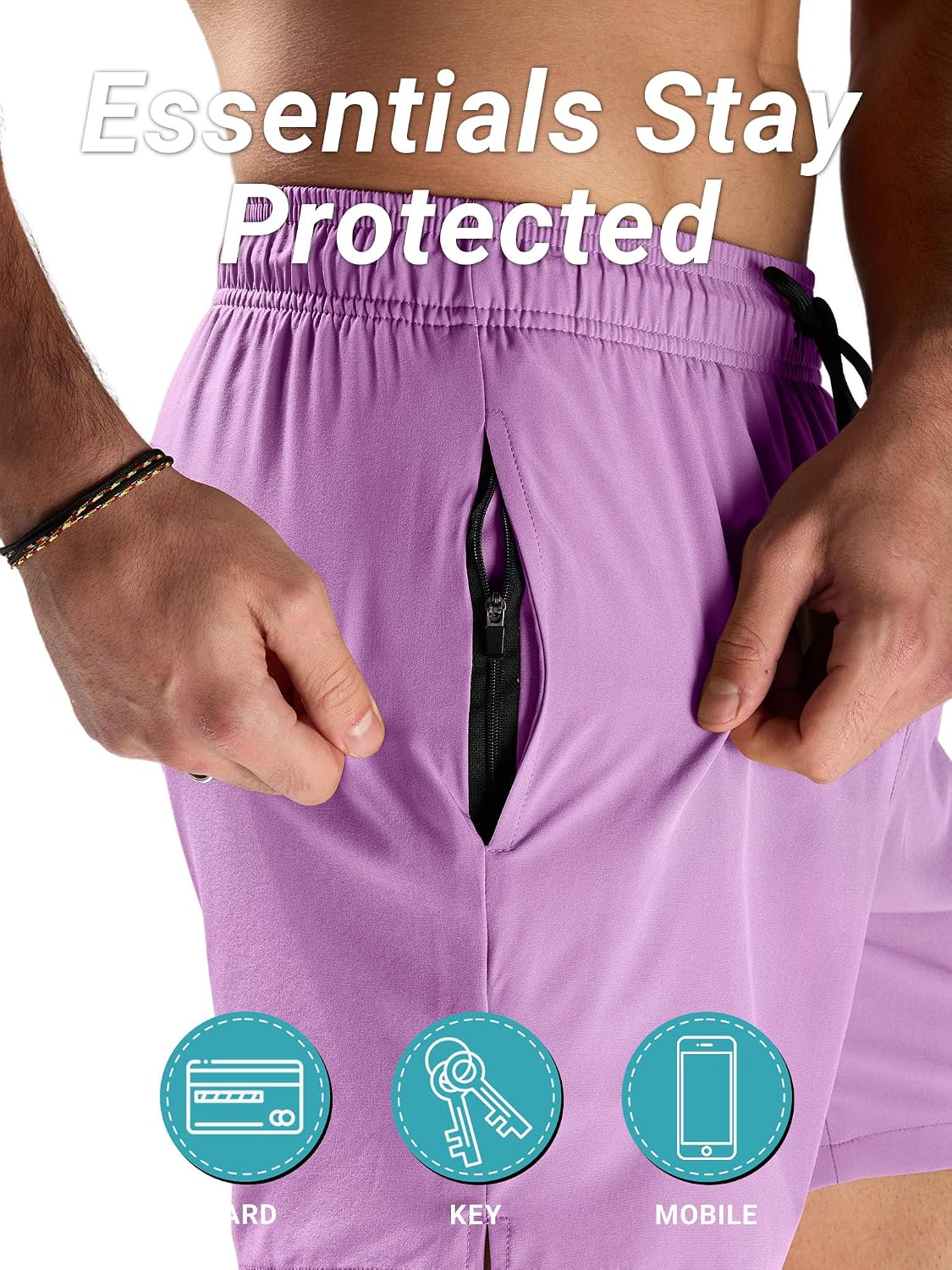 Detalle de Arcweg swim trunks 2 in 1 4-way stretch