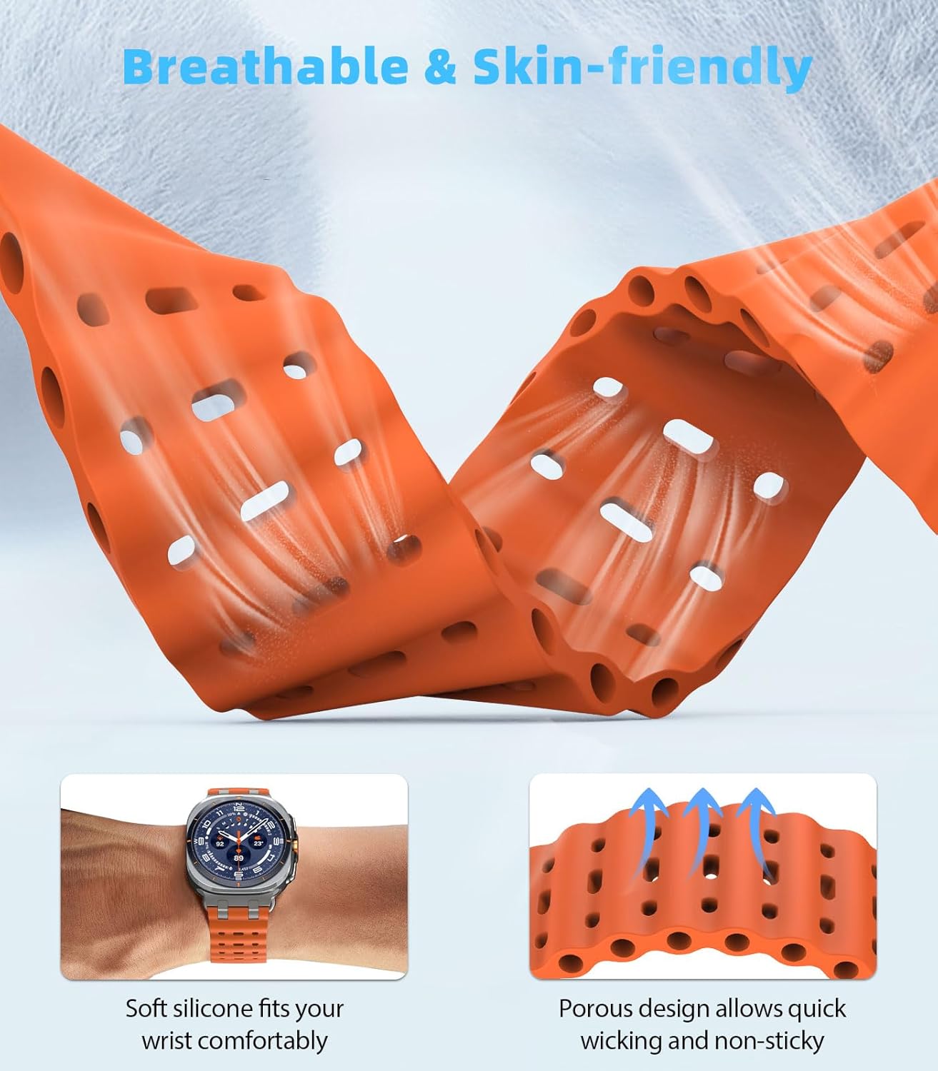 Thumbnail 2 de MoKo Ocean Strap for Galaxy Watch Ultra 47mm
