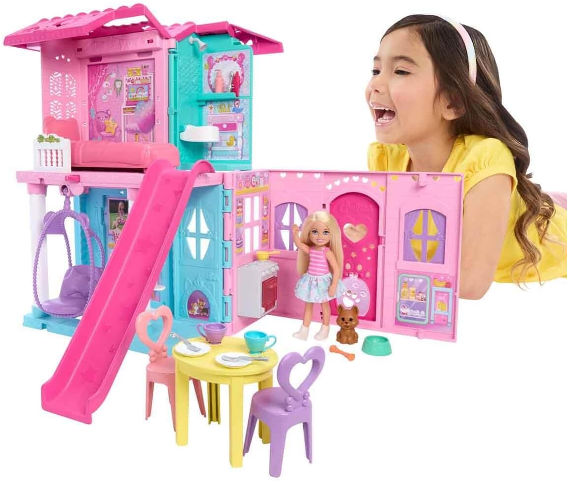 Thumbnail 3 de Barbie Chelsea dollhouse with 15+ accessories