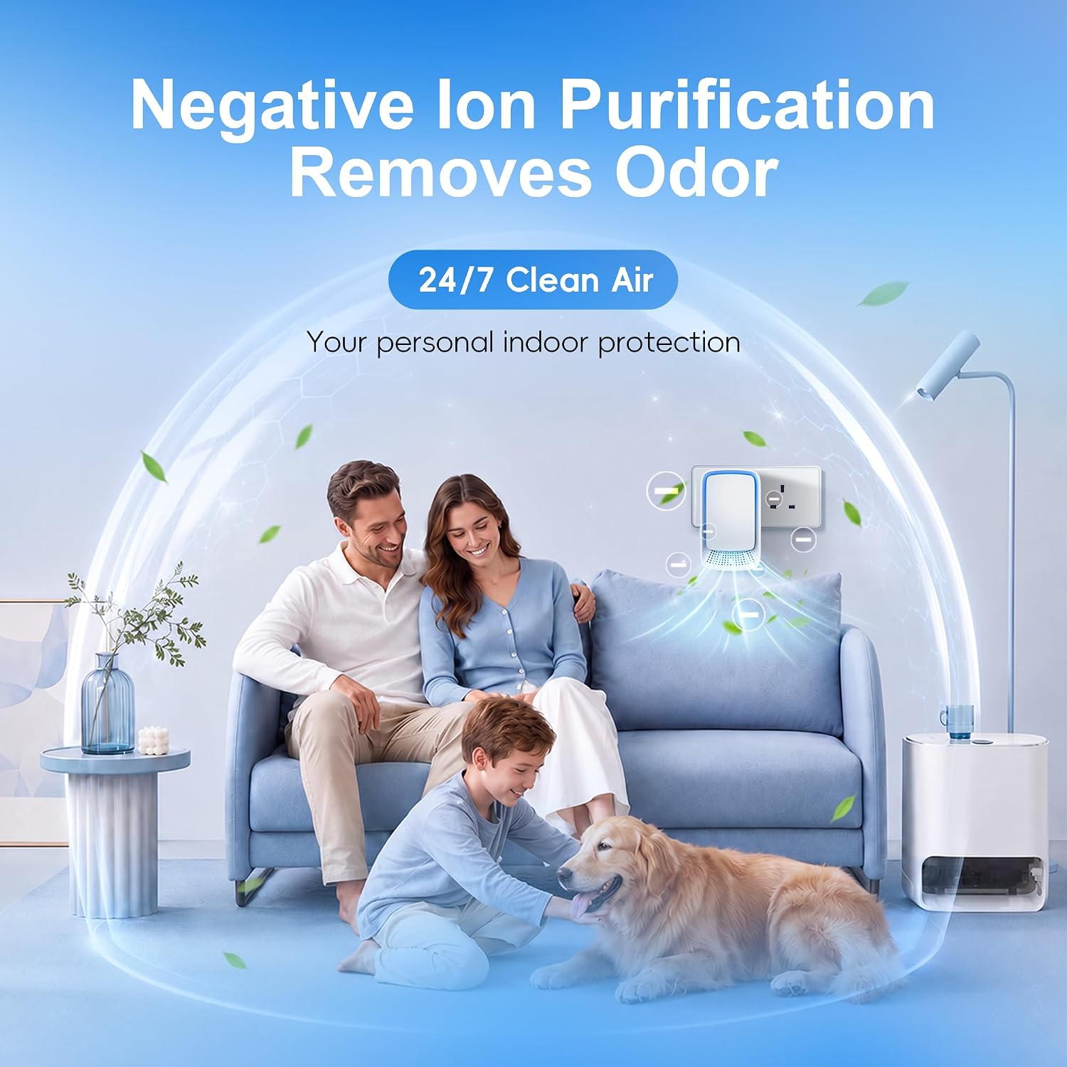 Thumbnail 5 de Plug-In Air Ionizer, 4-Pack