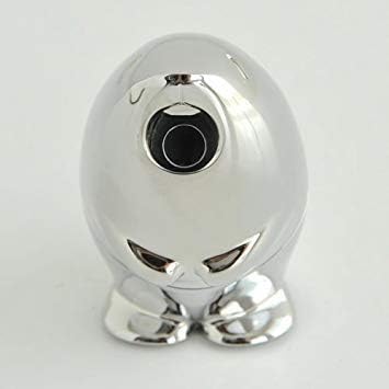 Detalle 2 de Alessi RT02 Kastor puntenslijper van verchroomd zamak, zilverkleurig