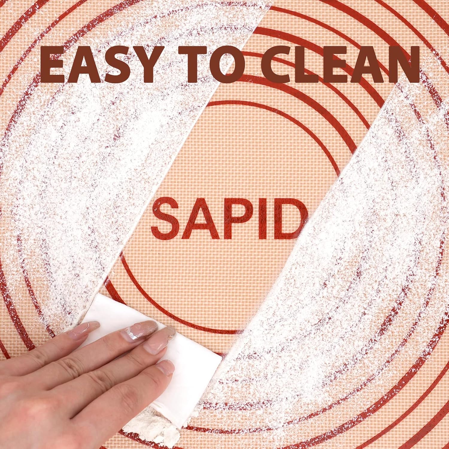 Thumbnail 6 de Sapid Silicone Pastry Mat 20 x 28 in