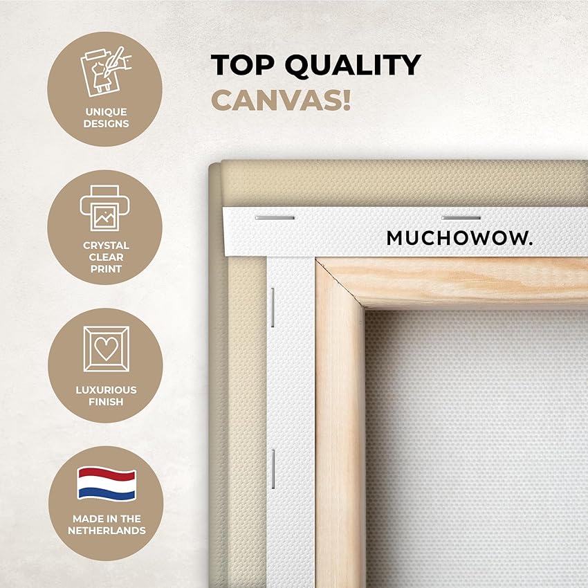 Thumbnail 1 de MuchoWow Impressions sur toile 80x120 cm ⚙️