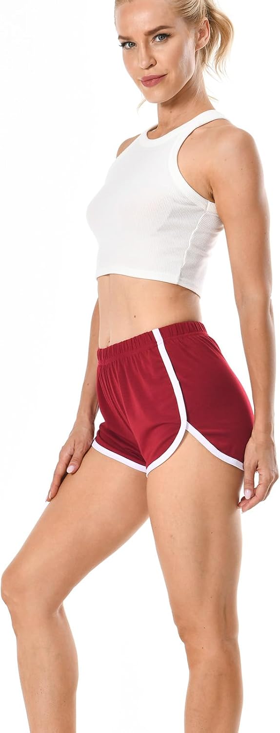 Thumbnail 6 de Cameway 4 Pack Women's Cotton Yoga Shorts