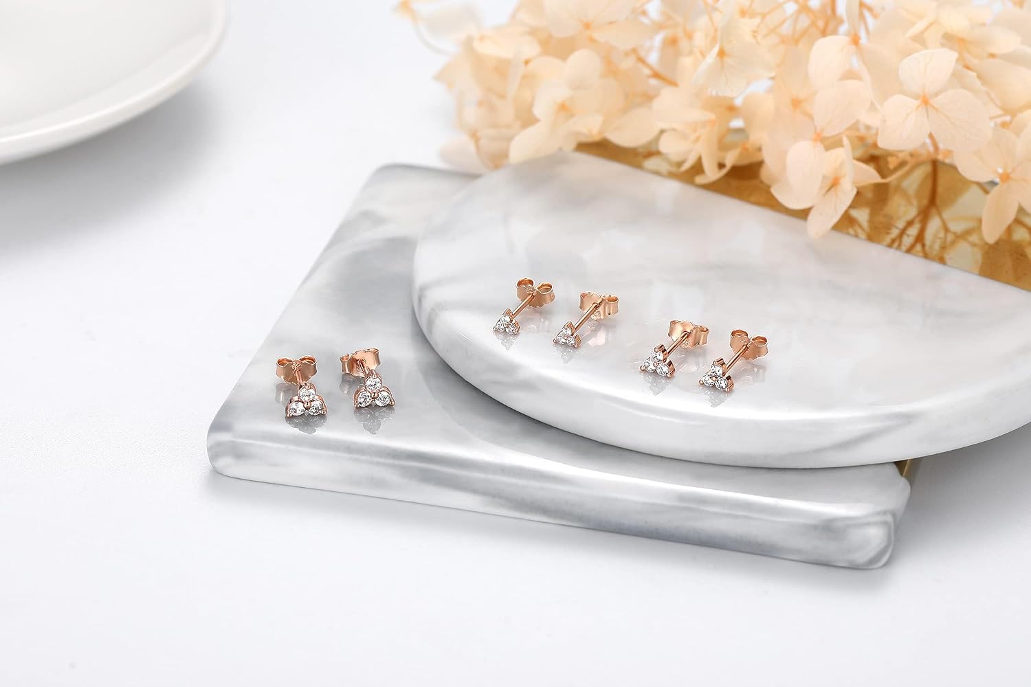 Thumbnail 6 de MASOP Ohrstecker Set mit Zirkonia 3er, 3 mm