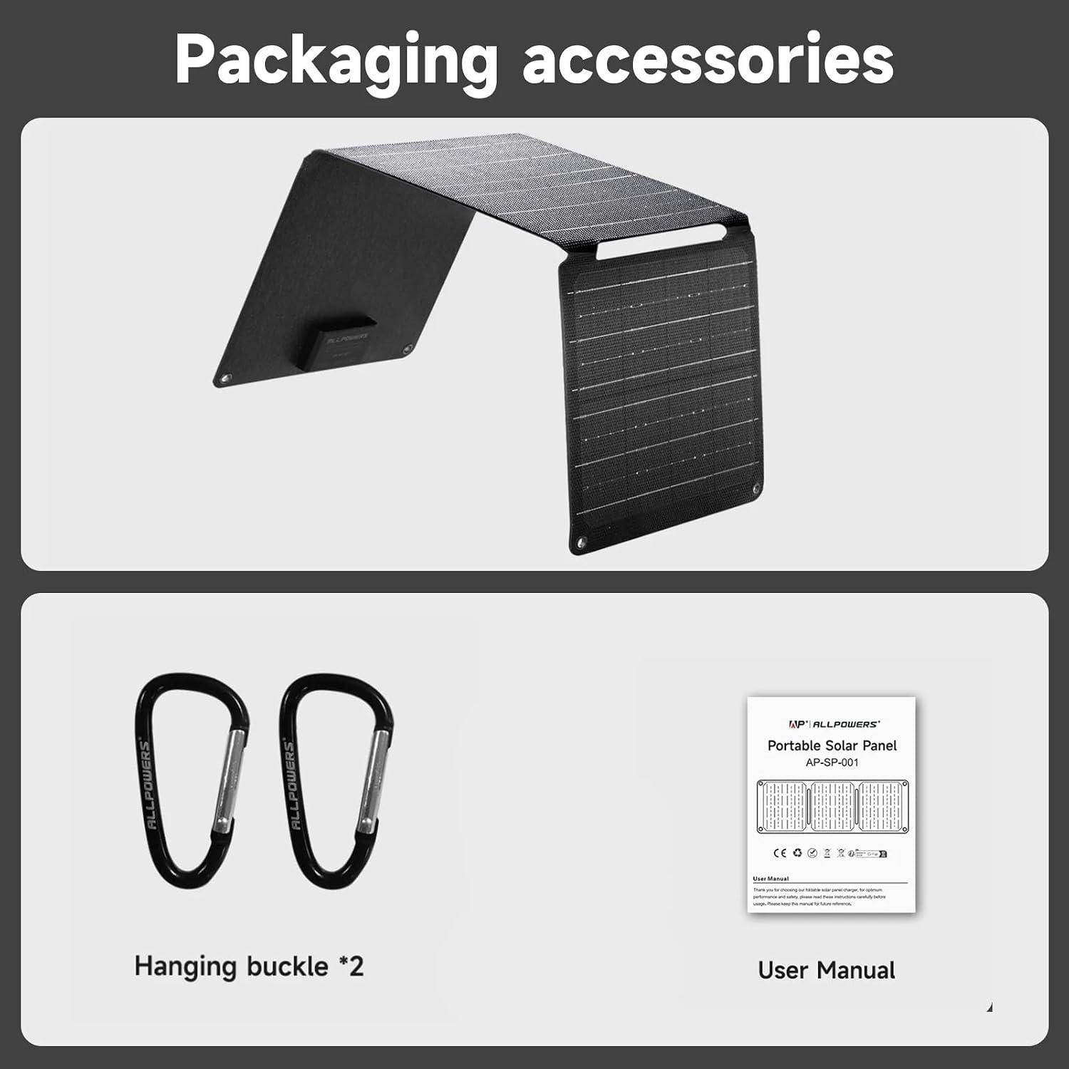 Thumbnail 6 de ALLPOWERS Portable Solar Panel Charger 21W