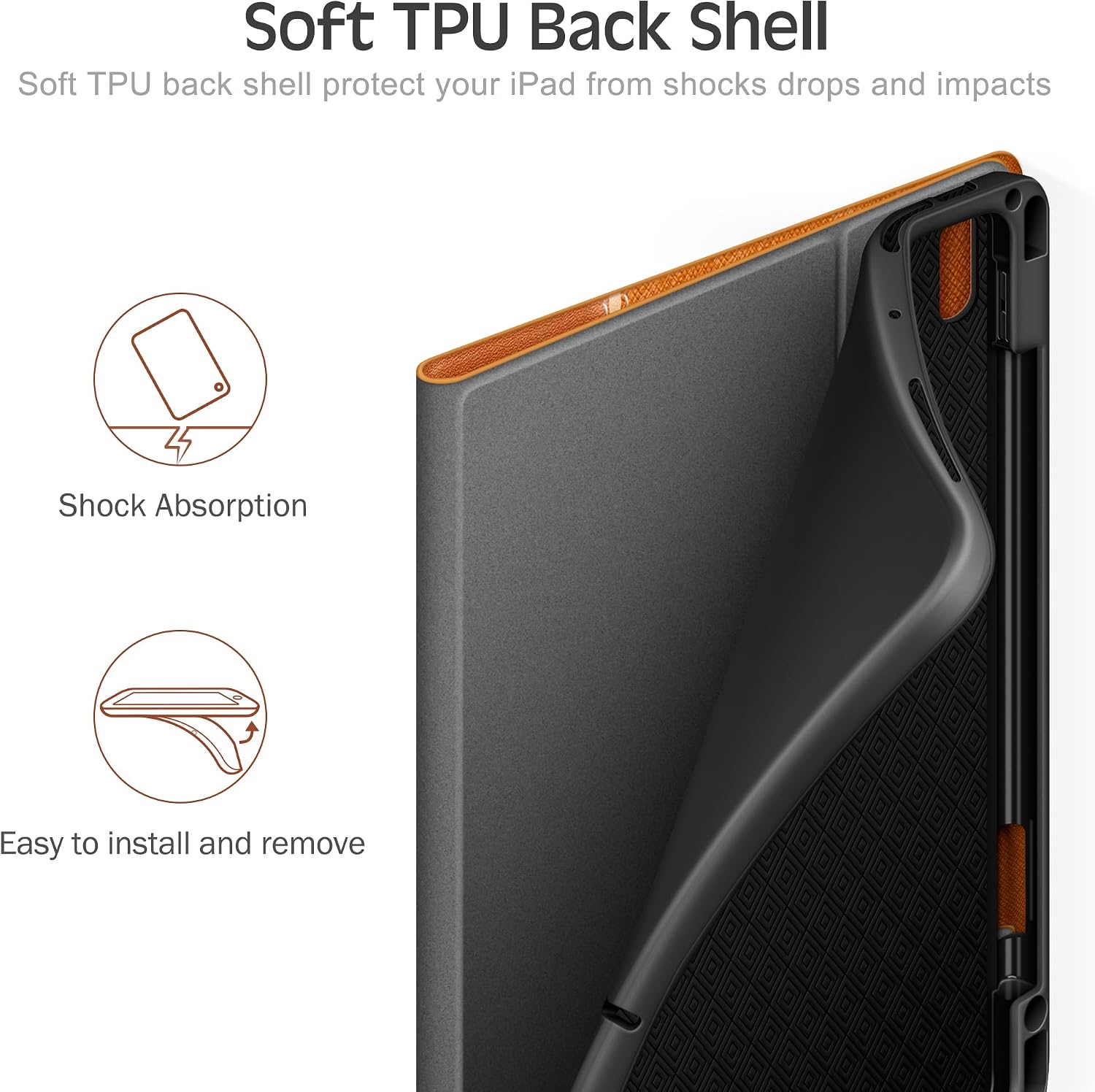 Thumbnail 6 de KingBlanc Case for iPad Air 11-inch (M4 2026 / M3 2025 / M2 2024) with Pencil Holder