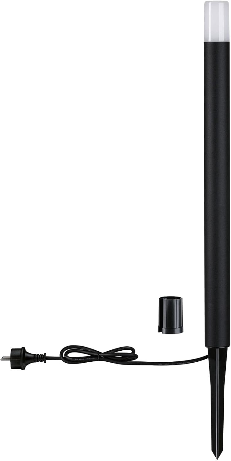 Thumbnail 6 de Paulmann Flarea 600 94386 – czarna lampa słupkowa LED IP65, aluminium