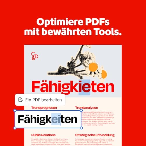 Detalle de Adobe Acrobat Studio – 12 Monate Abo mit KI-Assistent, PDF Spaces & Adobe Express Premium