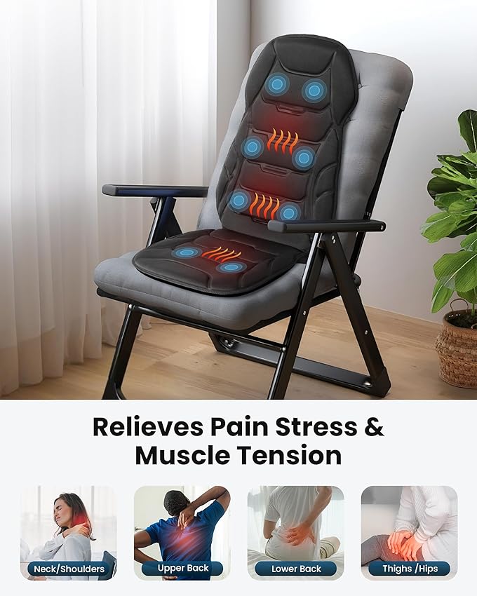 Thumbnail 3 de COMFIER Asiento Masajeador con Calor y Vibración 🛋