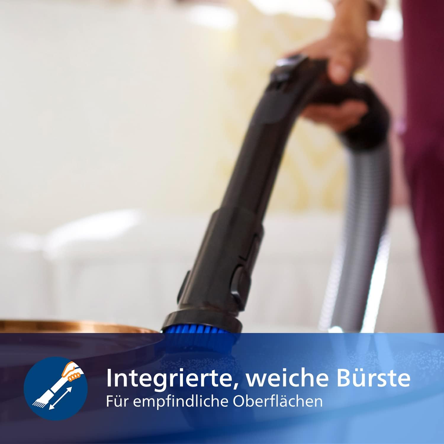 Detalle de Philips FC9741/09 PowerPro Expert – beutelloser Staubsauger mit 900 W, 2 L