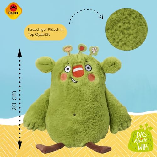 Thumbnail 1 de Das kleine WIR Kuscheltier – Grün, 20 cm von Bauer Spielwaren