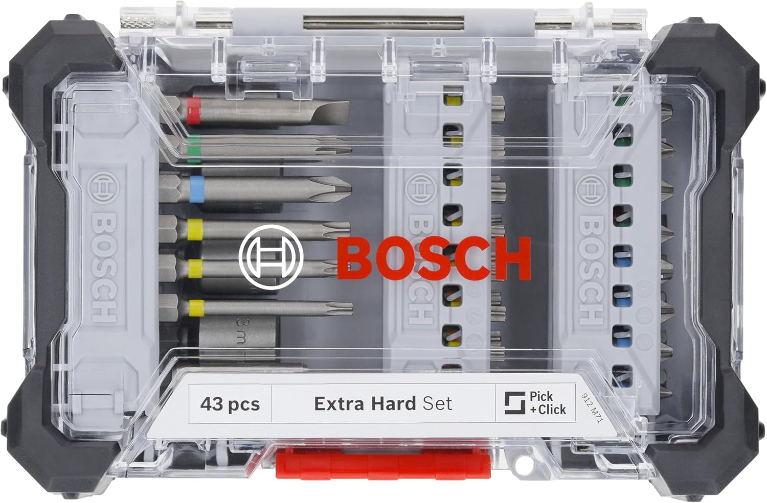 Thumbnail 1 de Bosch Set di 43 punte per avvitatori extra rigidi – 43 pezzi, codifica a colori