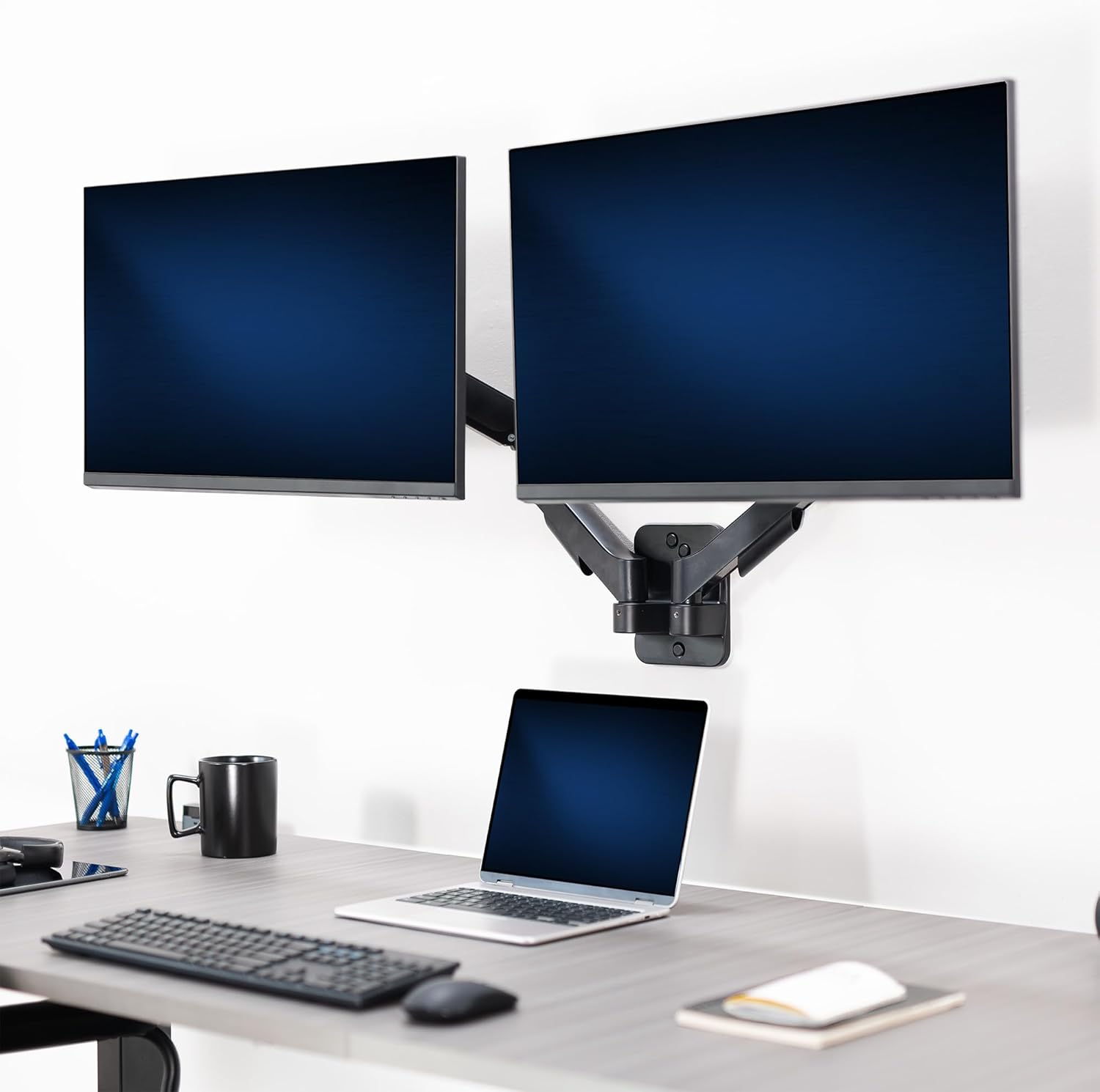 Thumbnail 6 de VIVO MOUNT-V002G Dual Monitor Wall Mount 27" 🖥