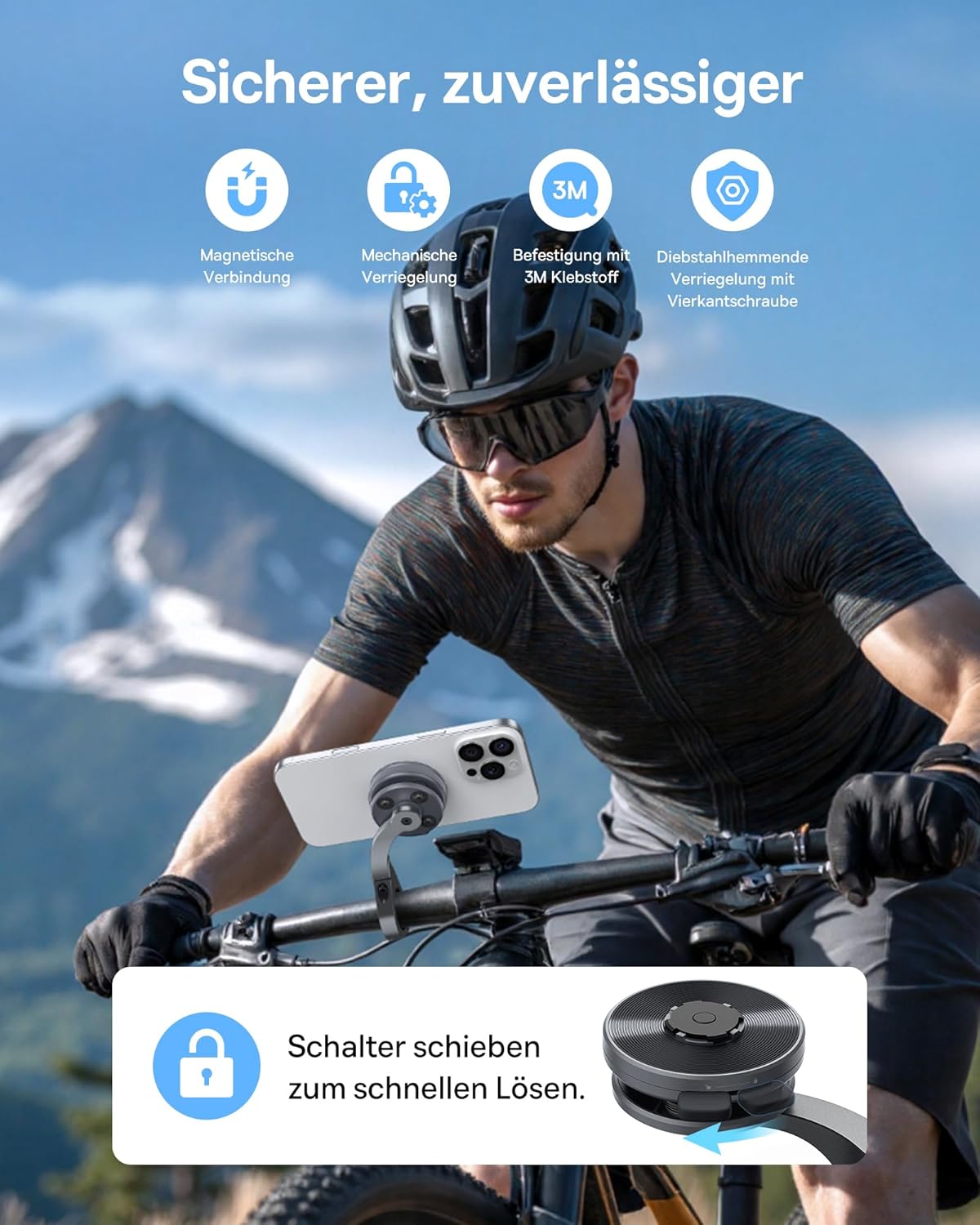Thumbnail 2 de Baseus PrimeTrip VB1 Handyhalterung Fahrrad