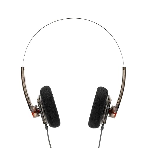 Detalle de Moondrop Auriculares on-ear 40 mm con cable intercambiable de 2 pines y conector 3,5 mm