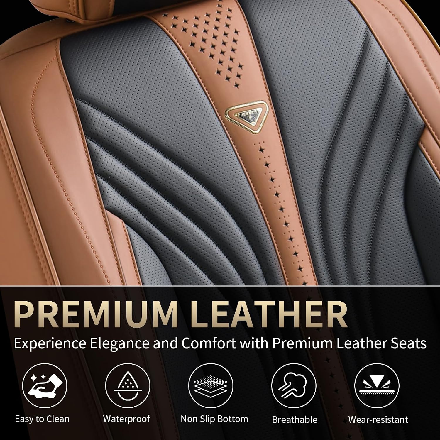 Detalle de FLORICH Front Seat Covers, 2-Piece