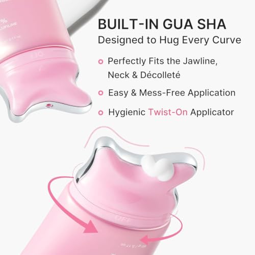 Detalle de Medikube PDRN Collagen Gua Sha Neck Wrinkle Cream – Firming, Contour Care