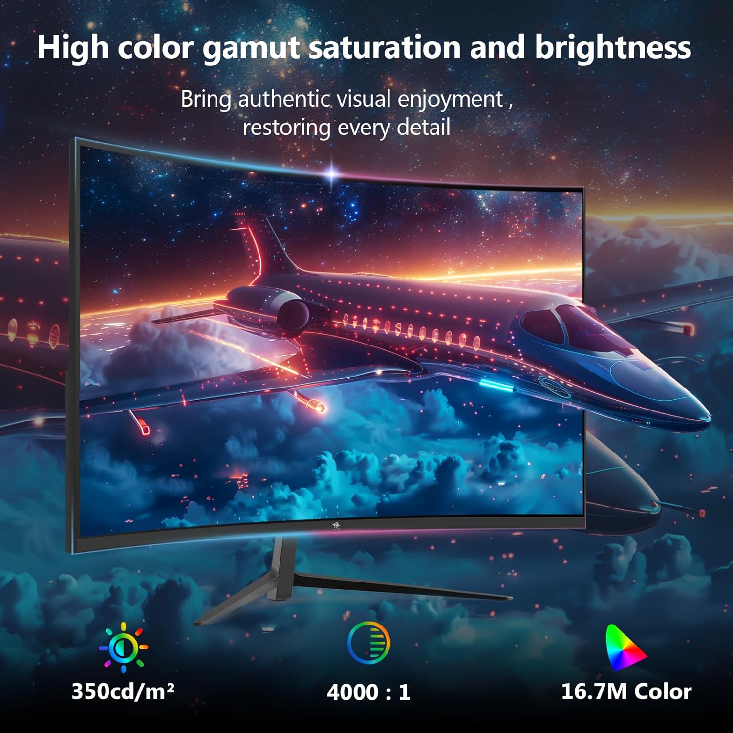 Thumbnail 3 de Z-Edge UG27P 27 Zoll Curved 280Hz Gaming Monitor