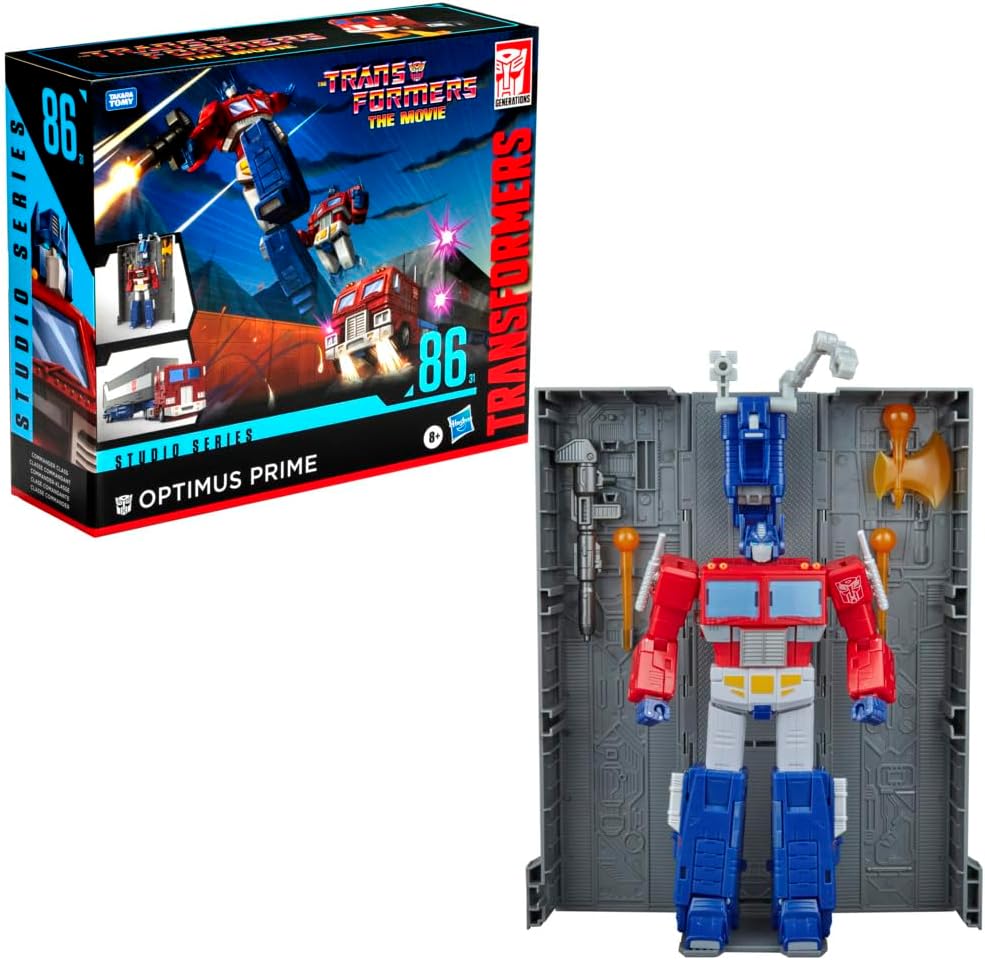 Detalle de Transformers Studio Series Commander Class Optimus Prime 86-31 action figure (ispirata a The Movie), 17,5 cm