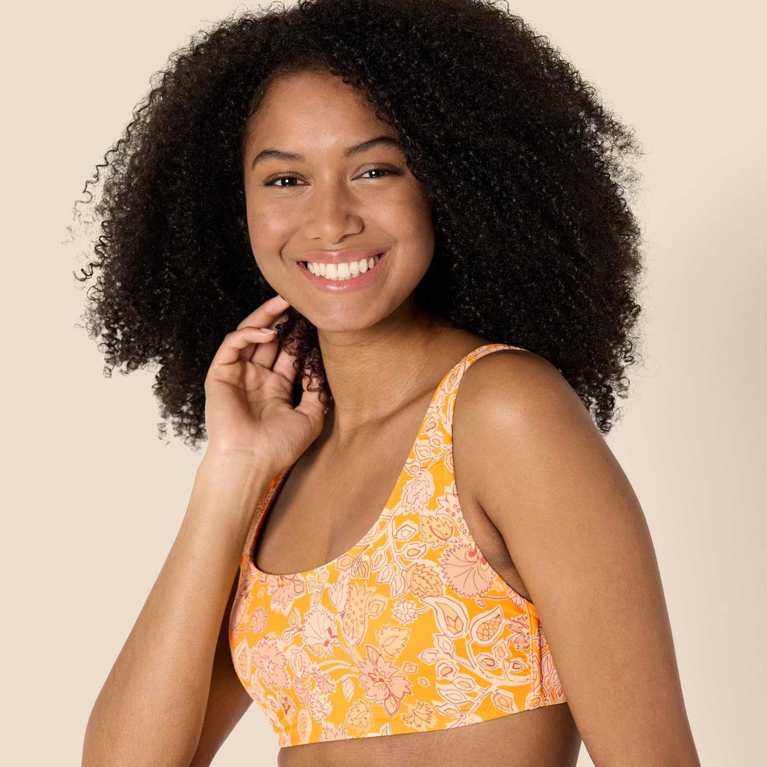 Thumbnail 3 de Amazon Essentials Women’s Scoop Neck Swim Crop Top
