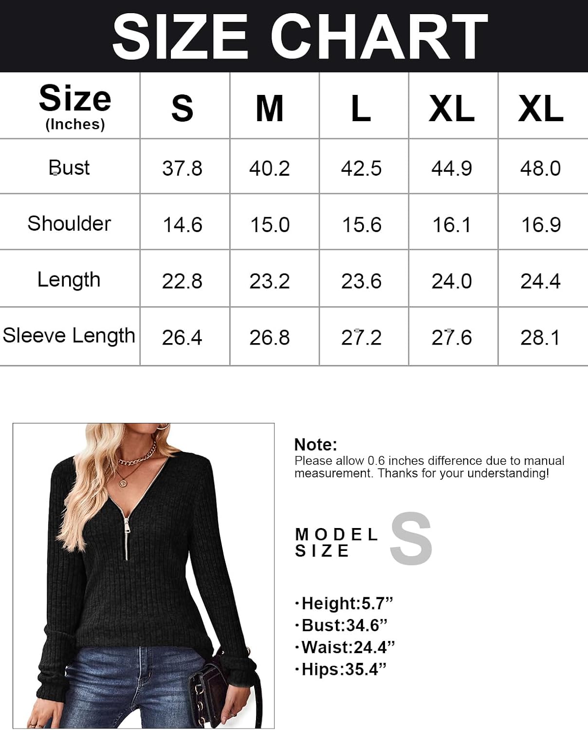 Thumbnail 4 de Gemulate V Neck Lightweight Knit Jumper