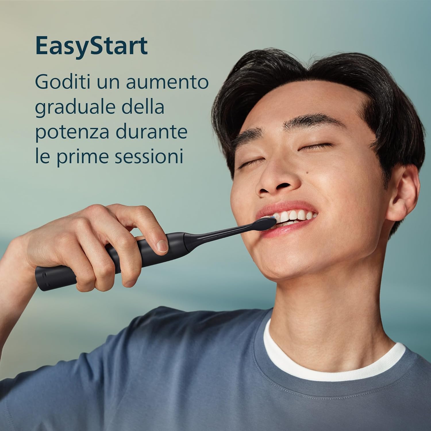 Thumbnail 5 de Spazzolino elettrico Philips Sonicare Serie 4100 HX4044/52: pulizia sonic con sensore di pressione