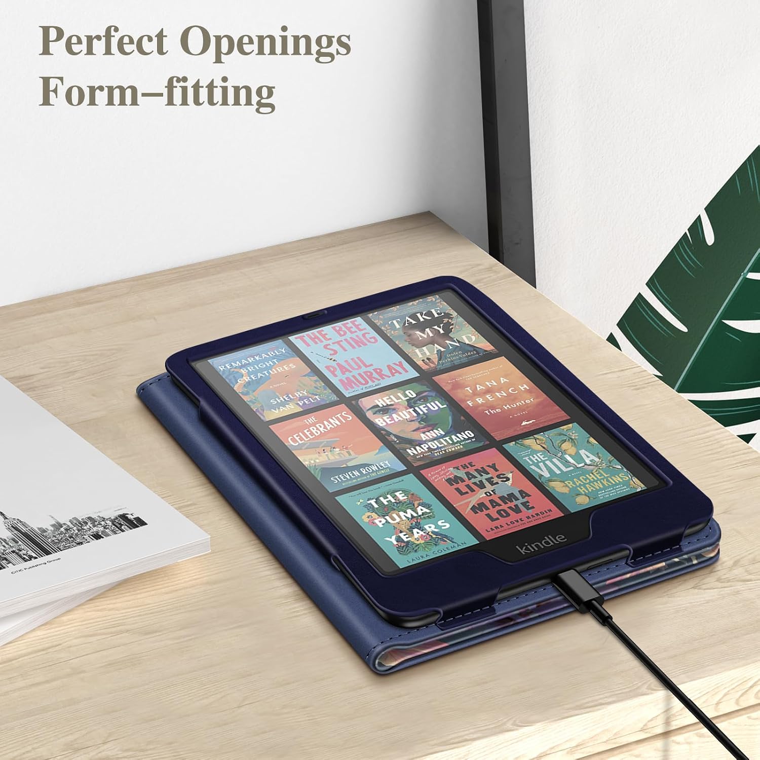 Thumbnail 6 de FINTIE EKAZ087EU Kindle Case, Foldable Stand, Hand Strap and Card Slot