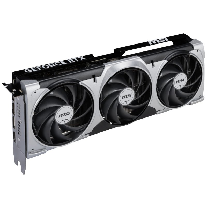 Detalle 2 de MSI GeForce RTX 5070 Ventus 3X OC 12GB GDDR7 Reflex 2 RTX AI DLSS4