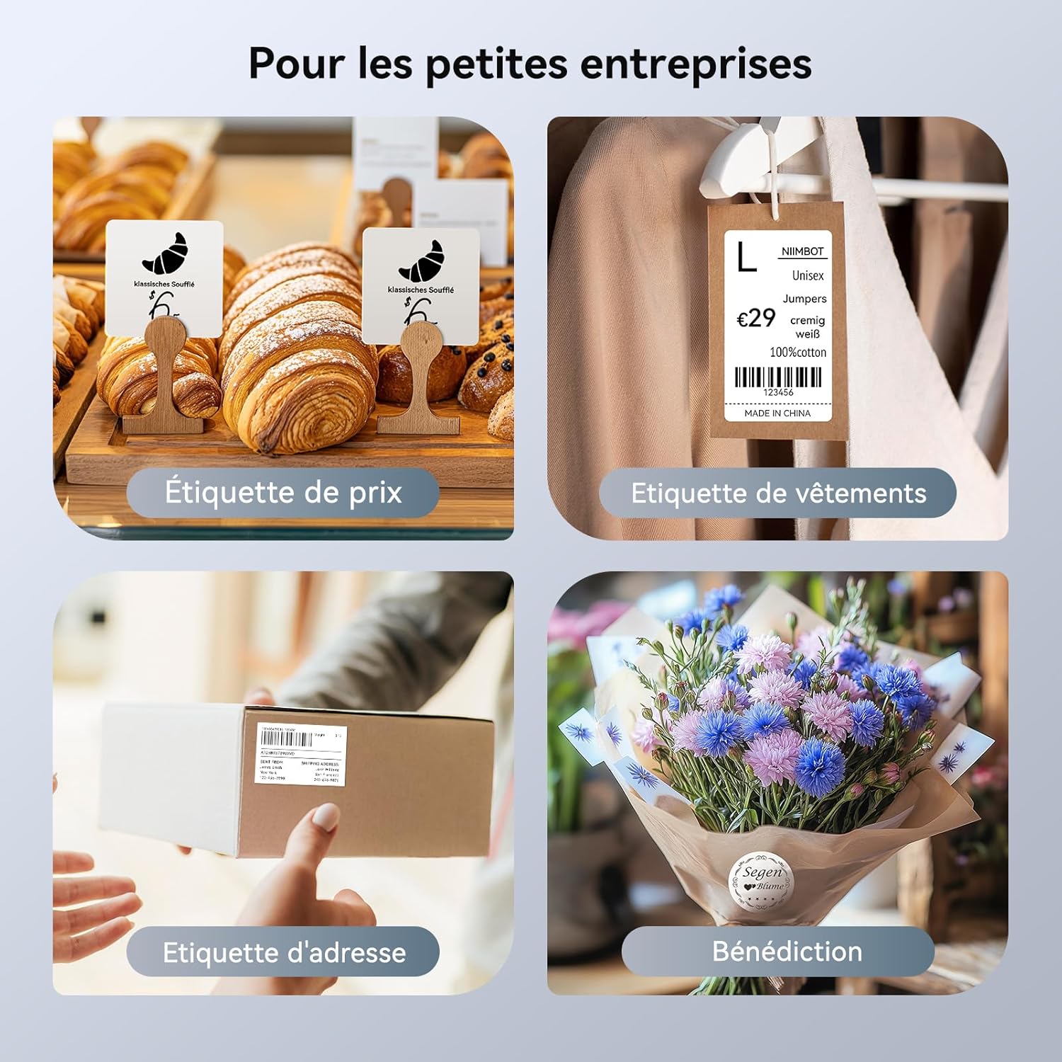 Thumbnail 2 de NIIMBOT B1 étiqueteuse thermique 2 pouces