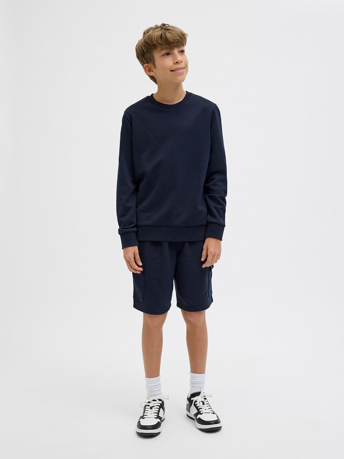 Detalle de JACK & JONES Boy Sweat-Shorts Regular Fit – Sweat-Shorts Junior