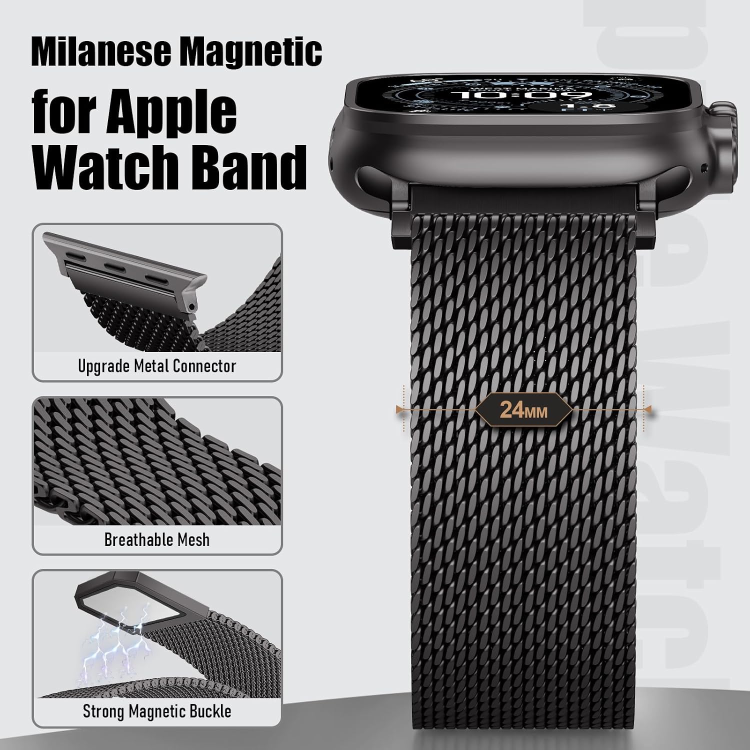 Thumbnail 2 de BXUXOHS Milanese Mesh Loop 49mm