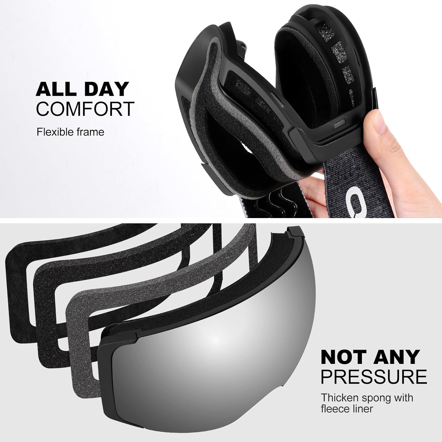 Detalle 2 de Odoland Skibrille VLT 80% đ„œ