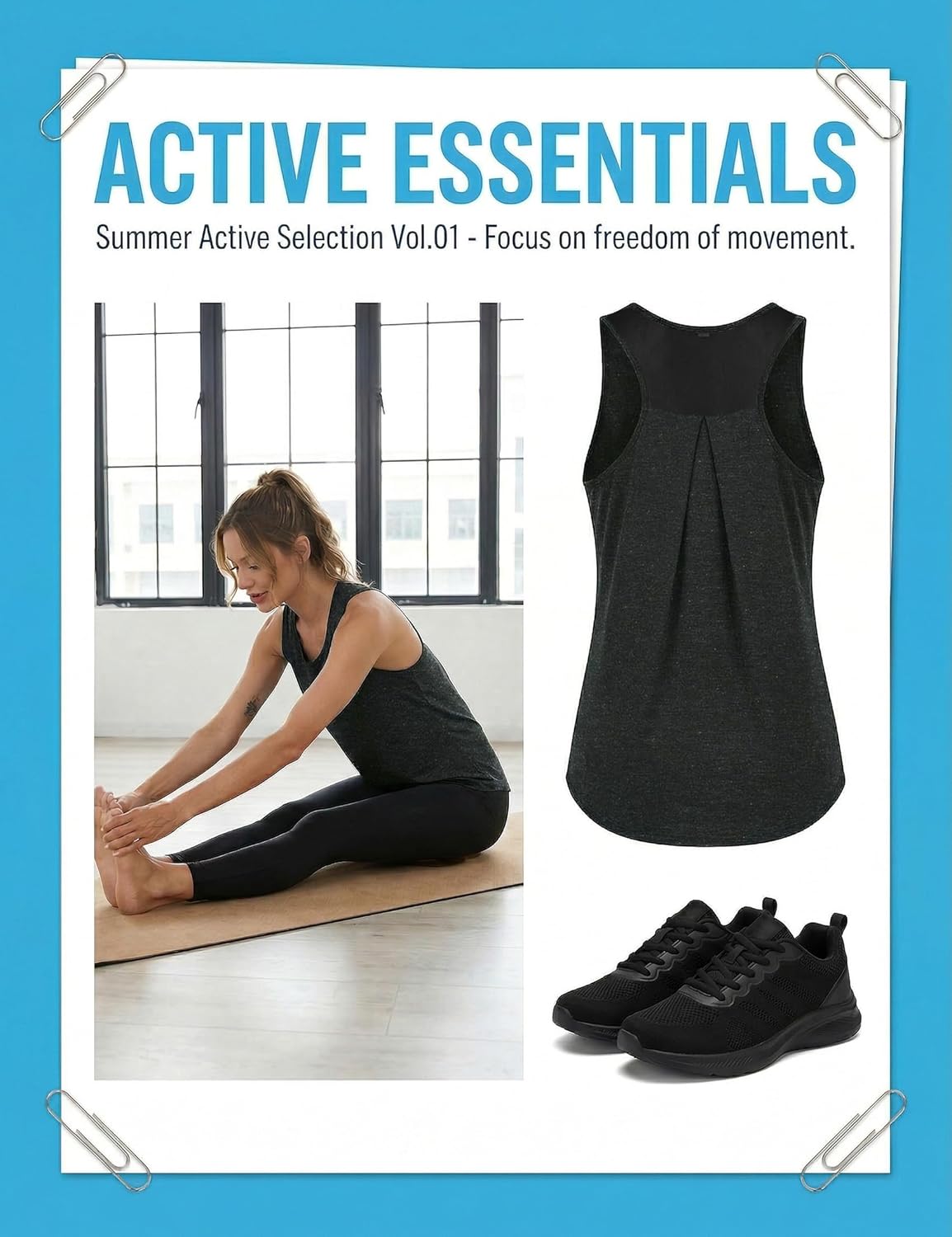 Thumbnail 4 de Terecey débardeur de sport femme sans manches à dos en maille