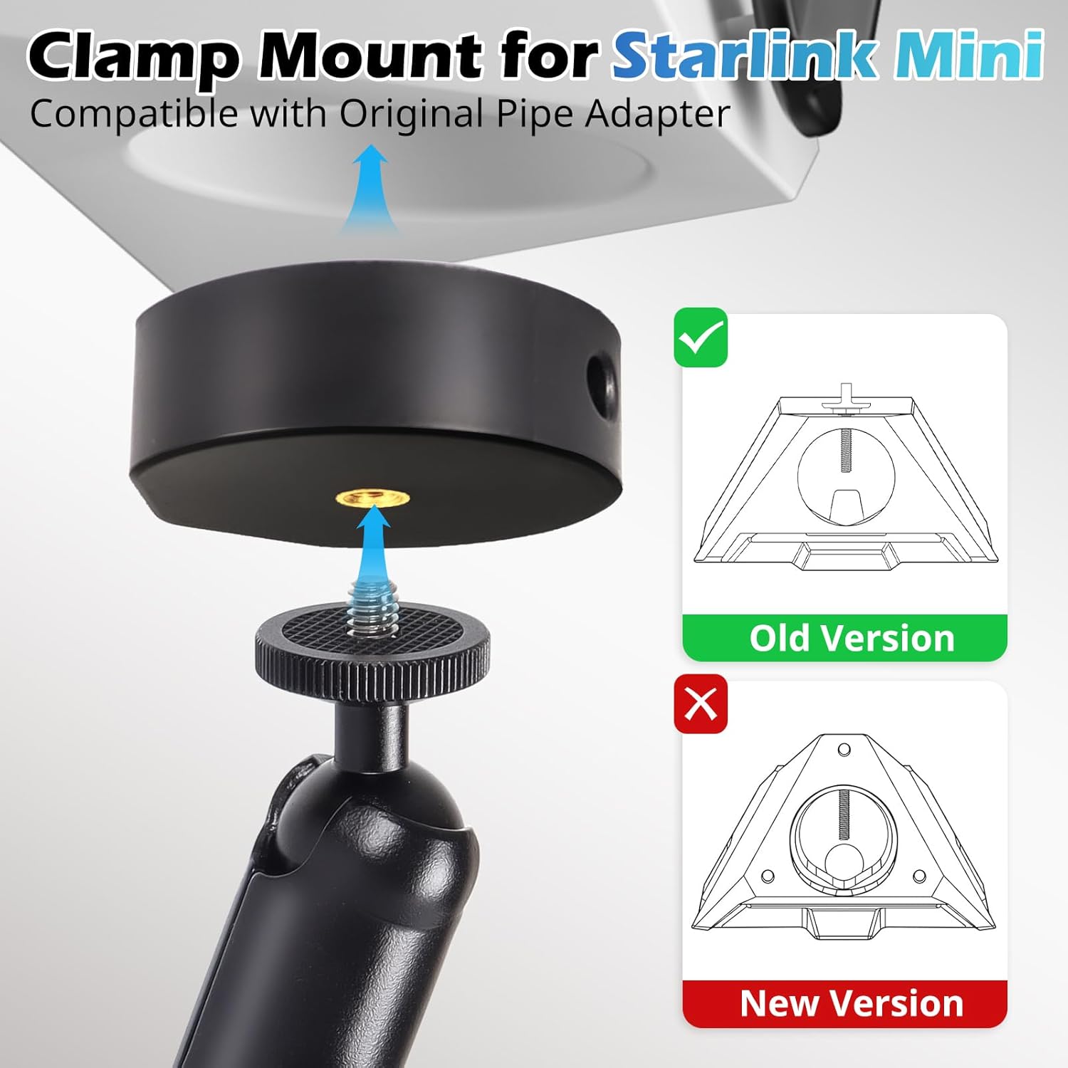 Detalle 2 de UBeesize Starlink Mini Mount 2024 📡